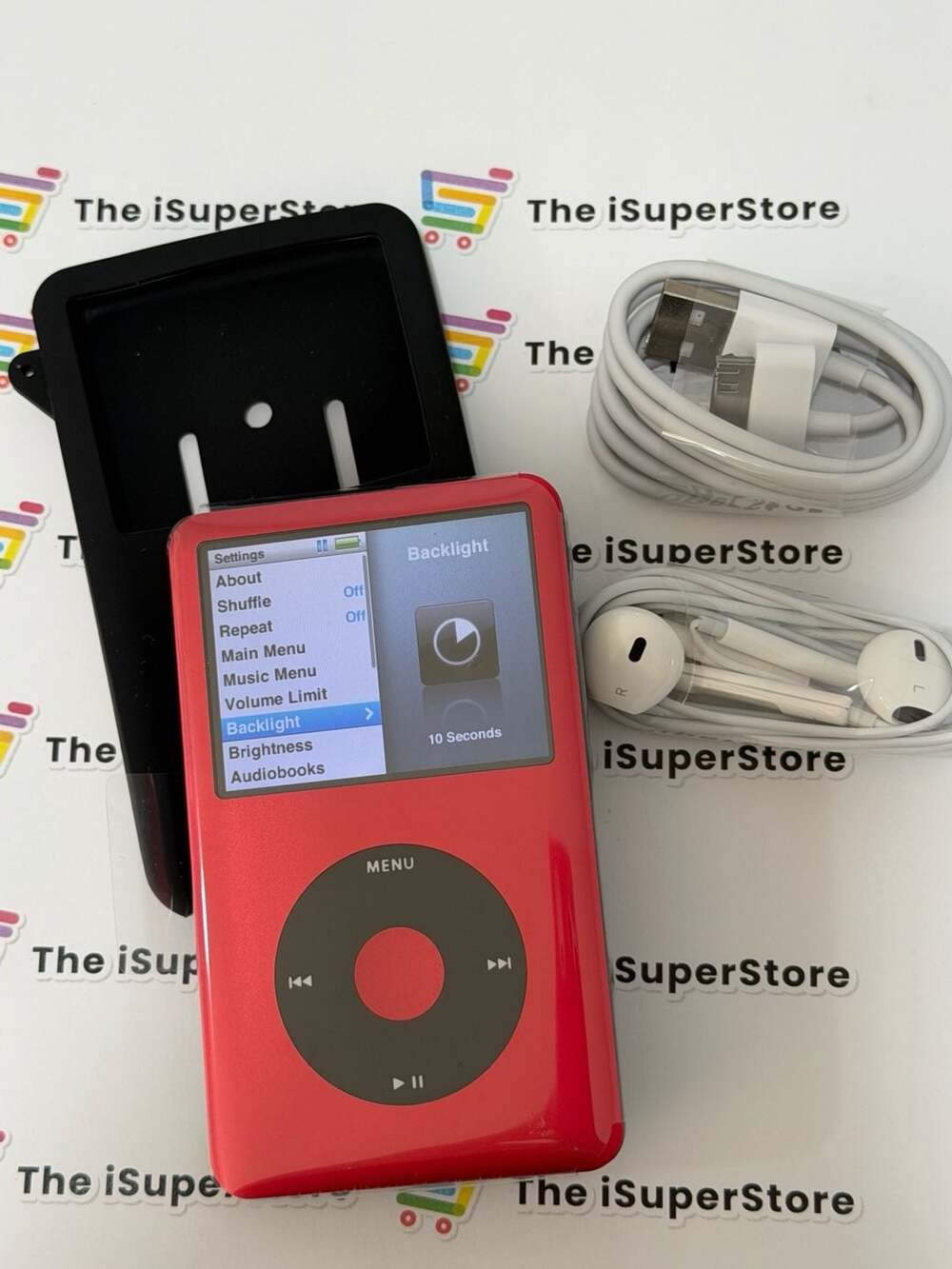 Apple iPod Classic 7th Generation 1TB Red 1TB Media Player 1 YR Warranty